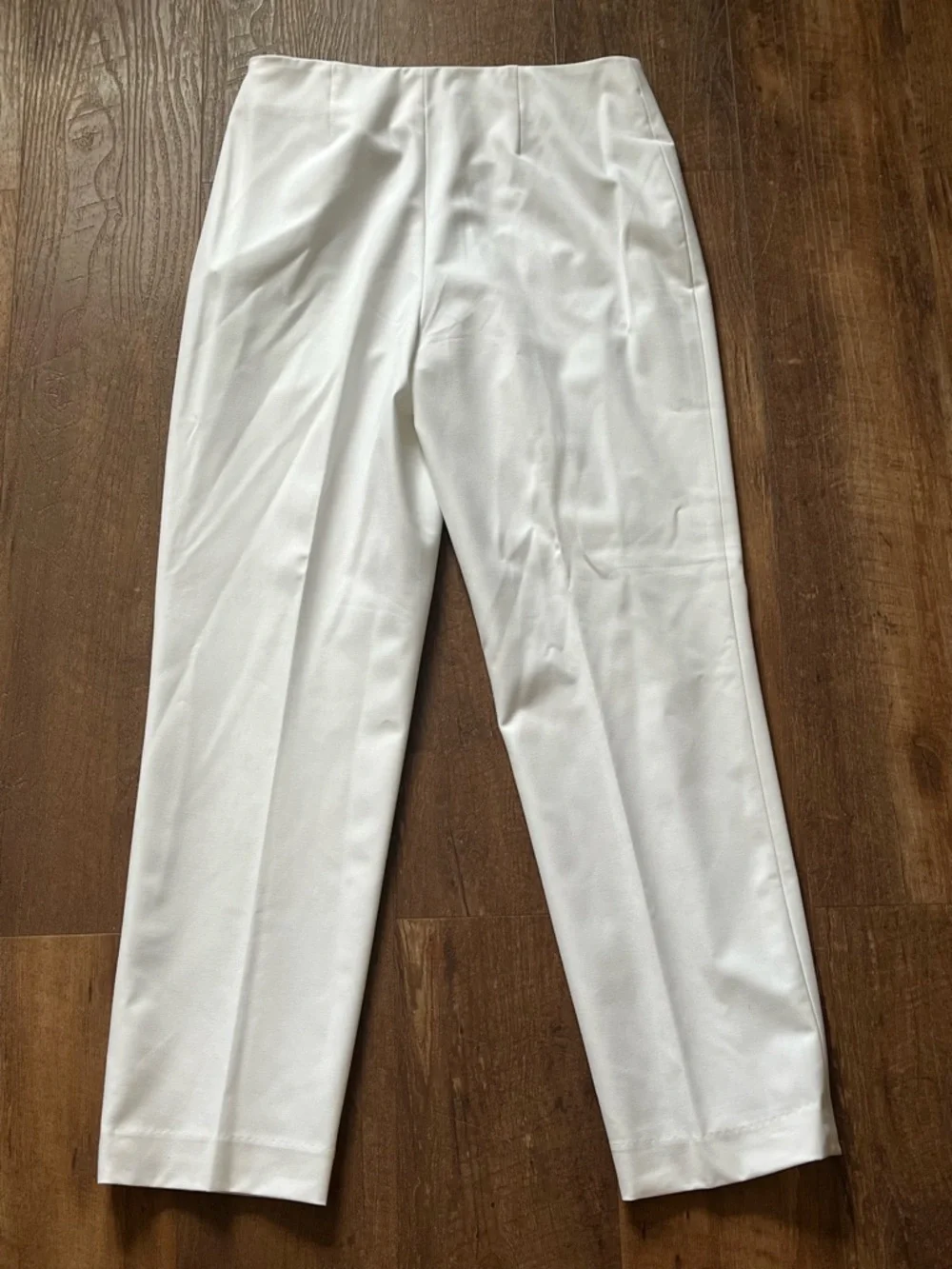 NWT Talbots Women's Classic Side Zip White Dress Pants Size 8 - Picture 5 of 5